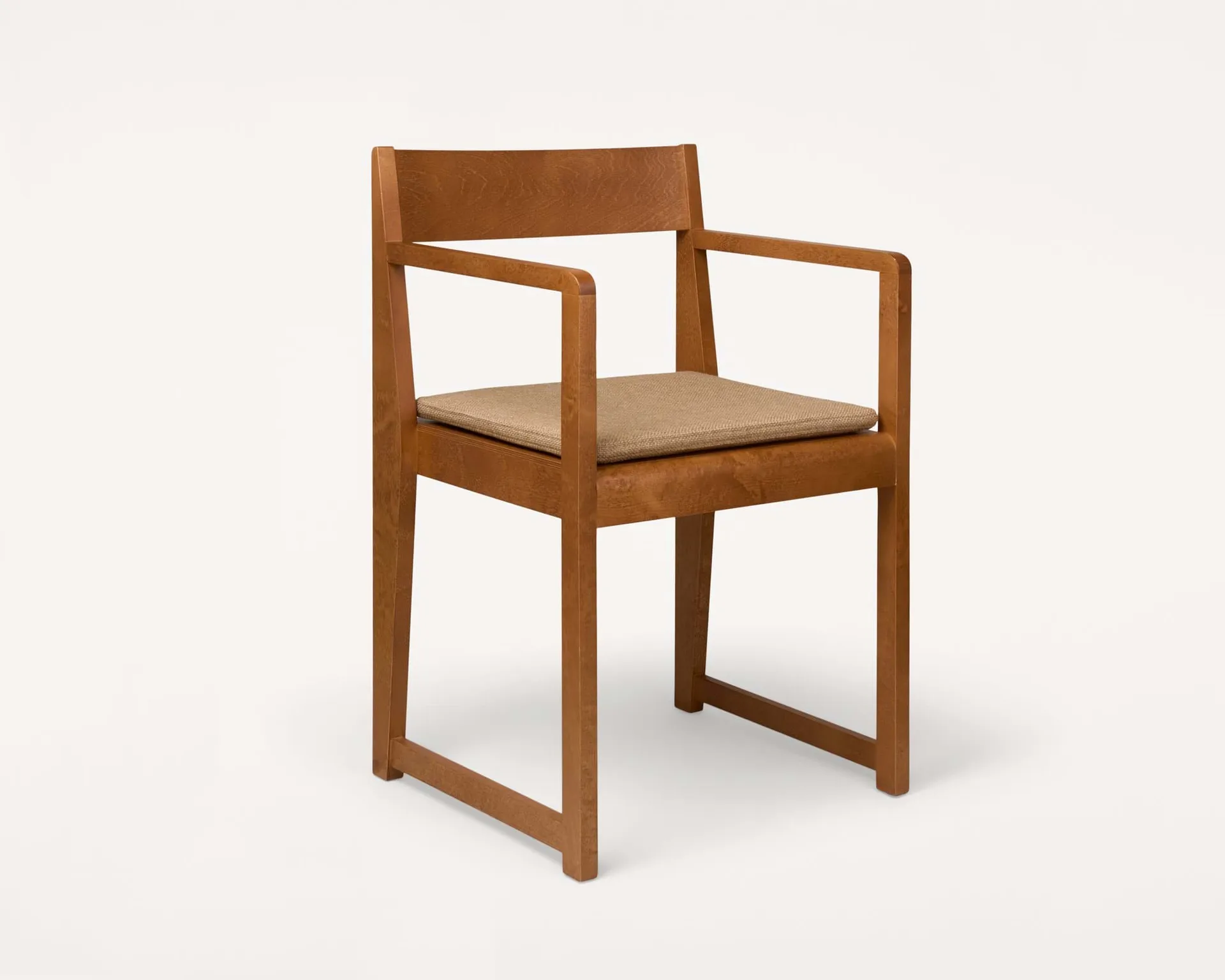 Armrest Chair 01 Sitzkissen für Armlehnstuhl, Camel, 47x37x4 cm FRAMA