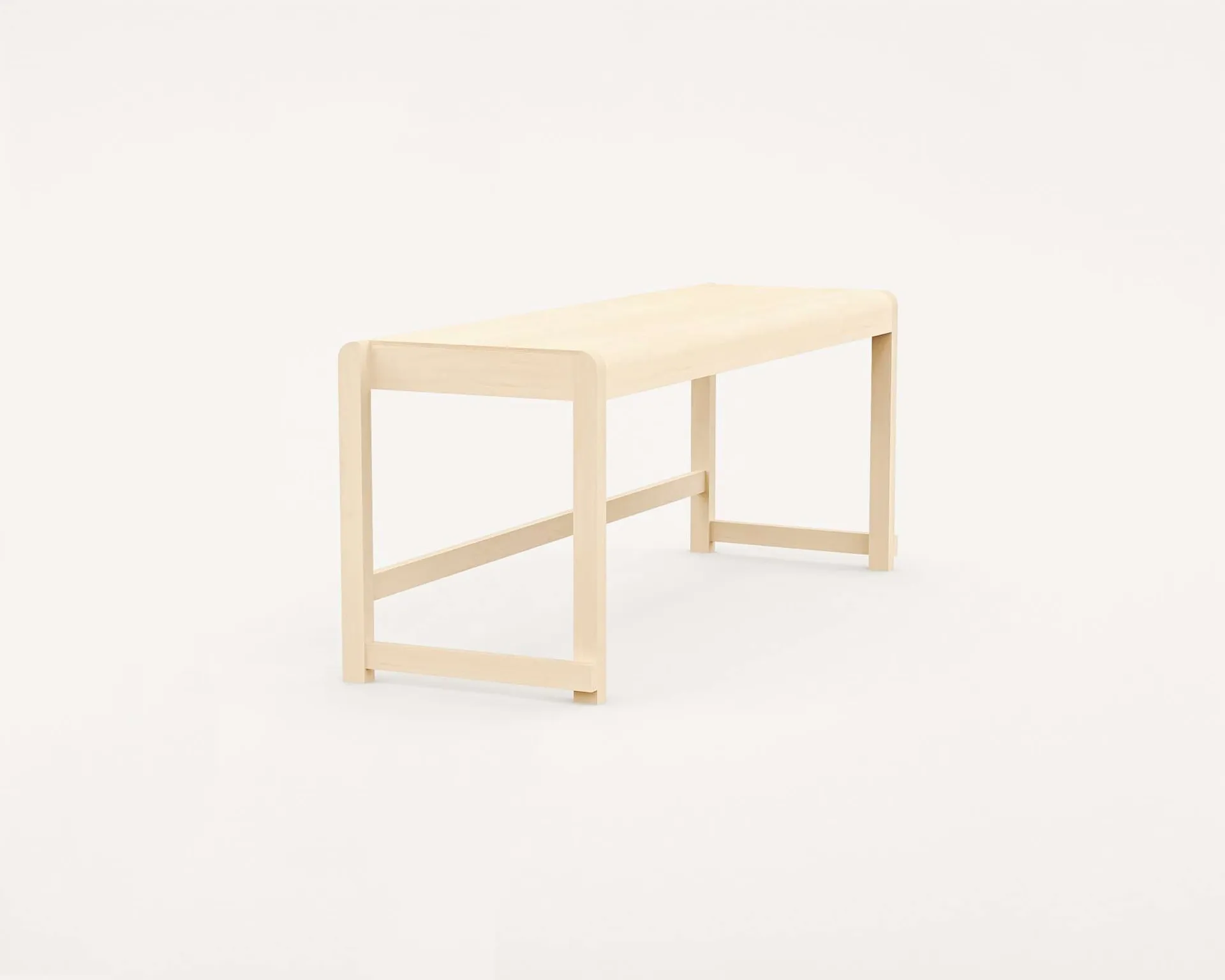 Bench 01 Bank, Birke, 114,6x37x46 cm FRAMA