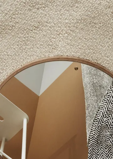 CM Circle Spiegel - Eiche, medium, Ø60 cm - FRAMA