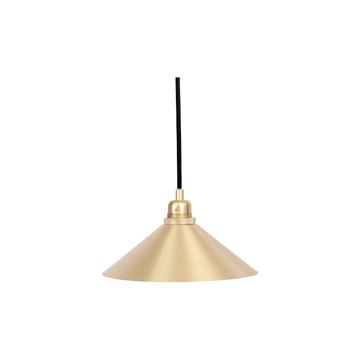 Cone Shade Pendelleuchte - Brass. small, Ø25 cm - FRAMA