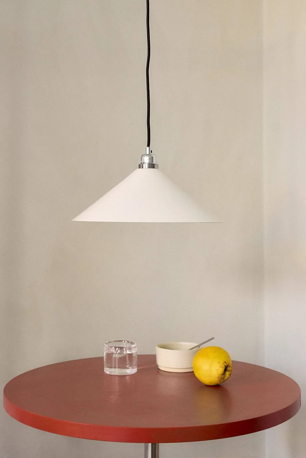 Cone Shade Pendelleuchte, White, small, Ø25 cm FRAMA