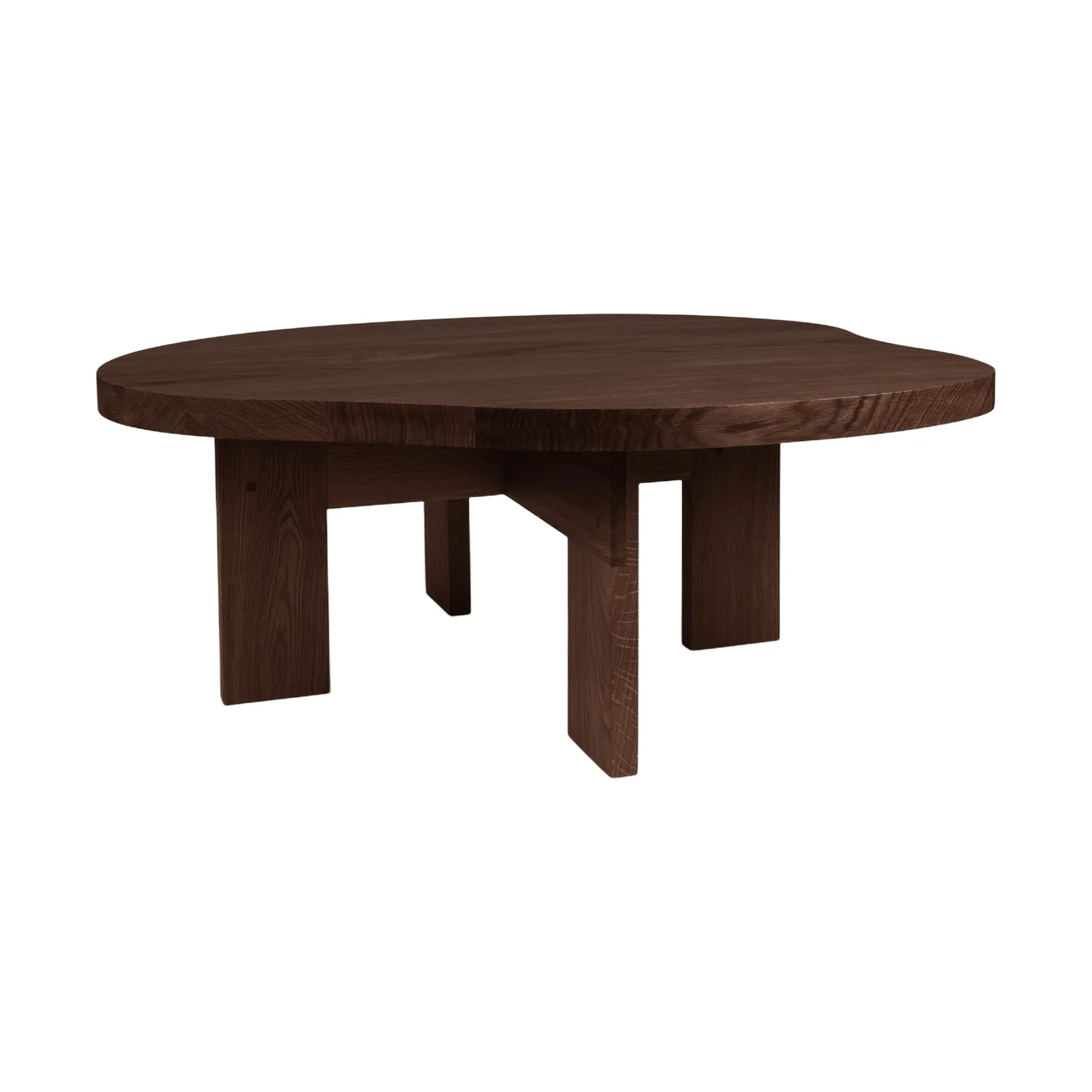 Farmhouse Pond Couchtisch, Dunkle Eiche, 78x93,6x37 cm FRAMA