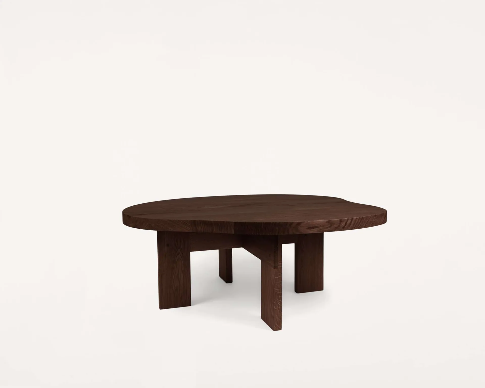 Farmhouse Pond Couchtisch, Dunkle Eiche, 78x93,6x37 cm FRAMA