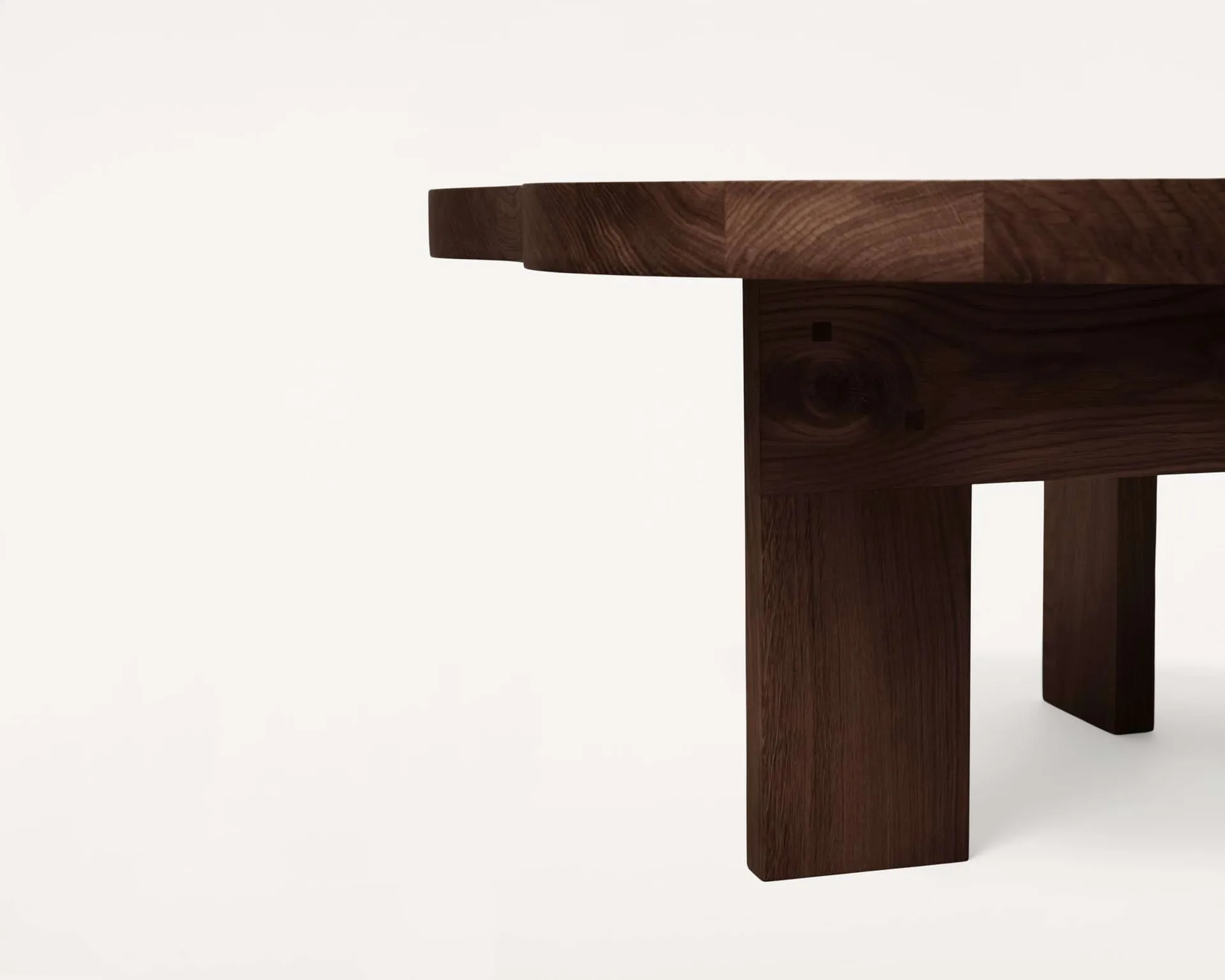 Farmhouse Pond Couchtisch, Dunkle Eiche, 78x93,6x37 cm FRAMA
