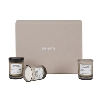 FRAMA Duftkerzen-Geschenkset - 3-teilig - FRAMA