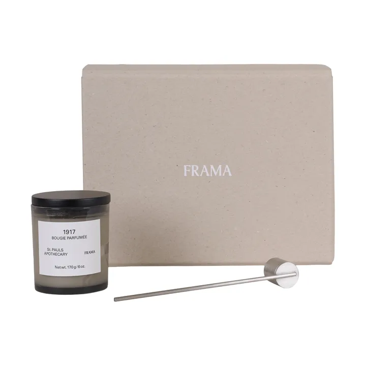 FRAMA Geschenkset Duftkerze + Kerzenlöscher - 1917 - FRAMA