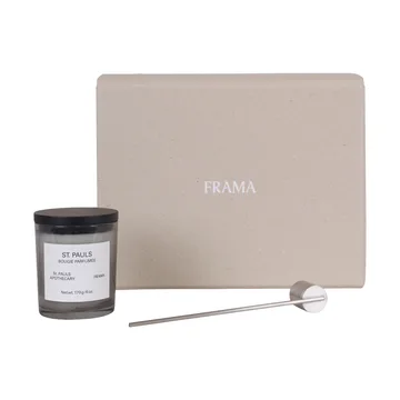 FRAMA Geschenkset Duftkerze + Kerzenlöscher - St. Pauls - FRAMA