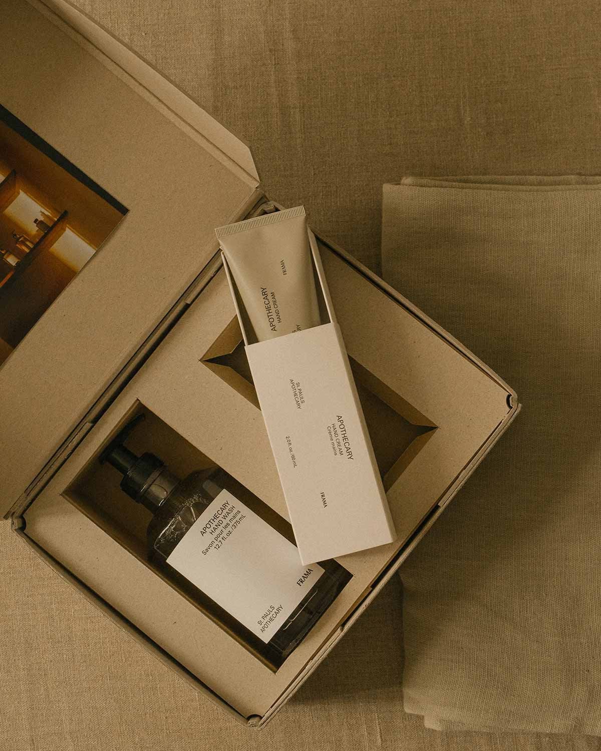 FRAMA Geschenkset Handseife + Handcreme, Apothecary FRAMA
