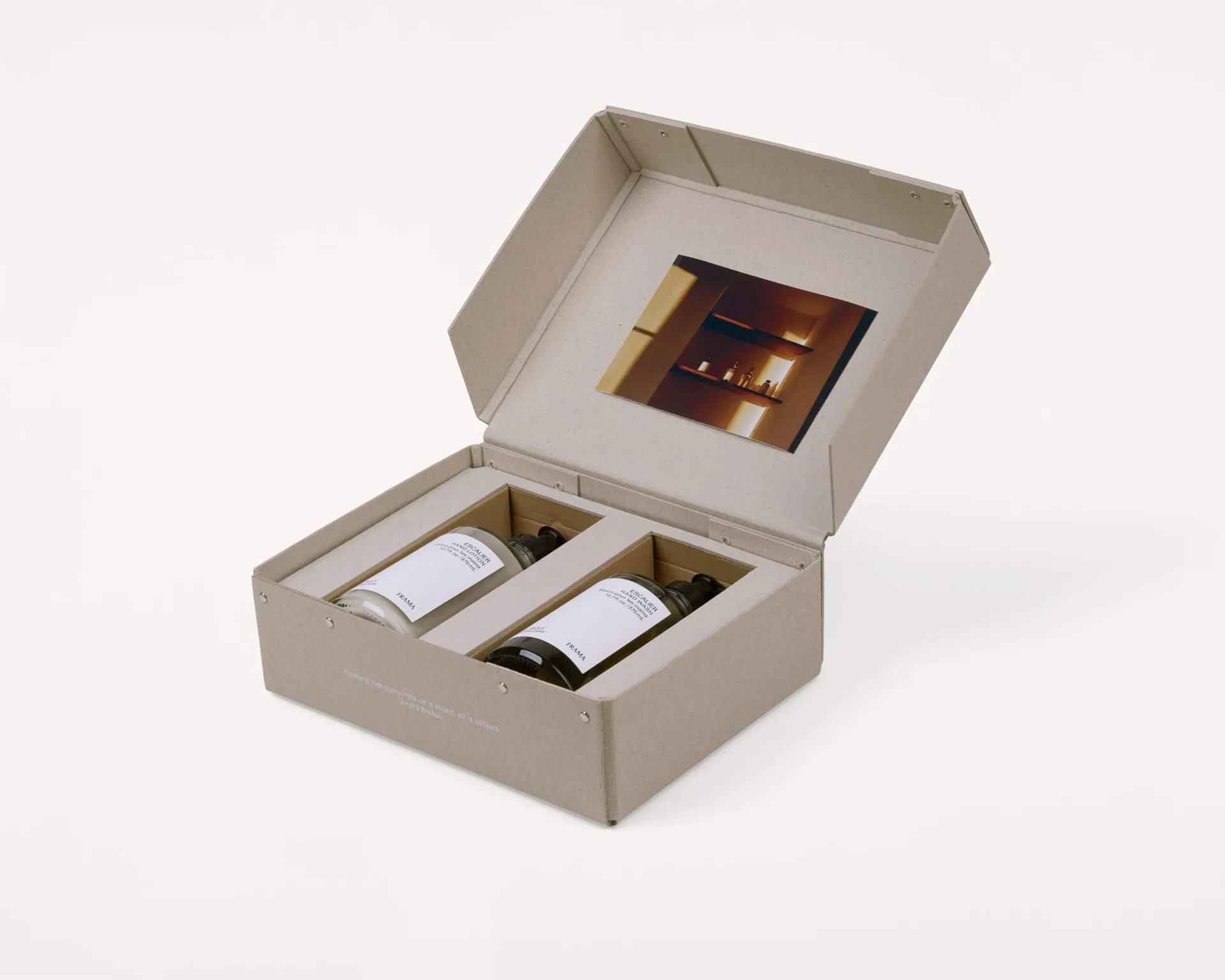 FRAMA Geschenkset Handseife + Handlotion, Escalier FRAMA