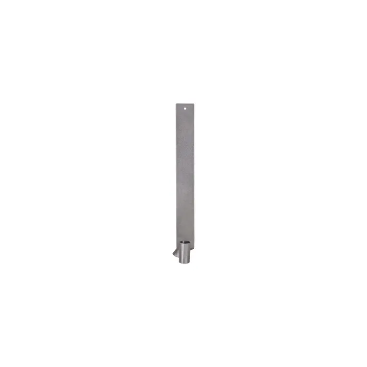 Ornament Wandkerzenhalter - Edelstahl, long, 35,8 cm - FRAMA
