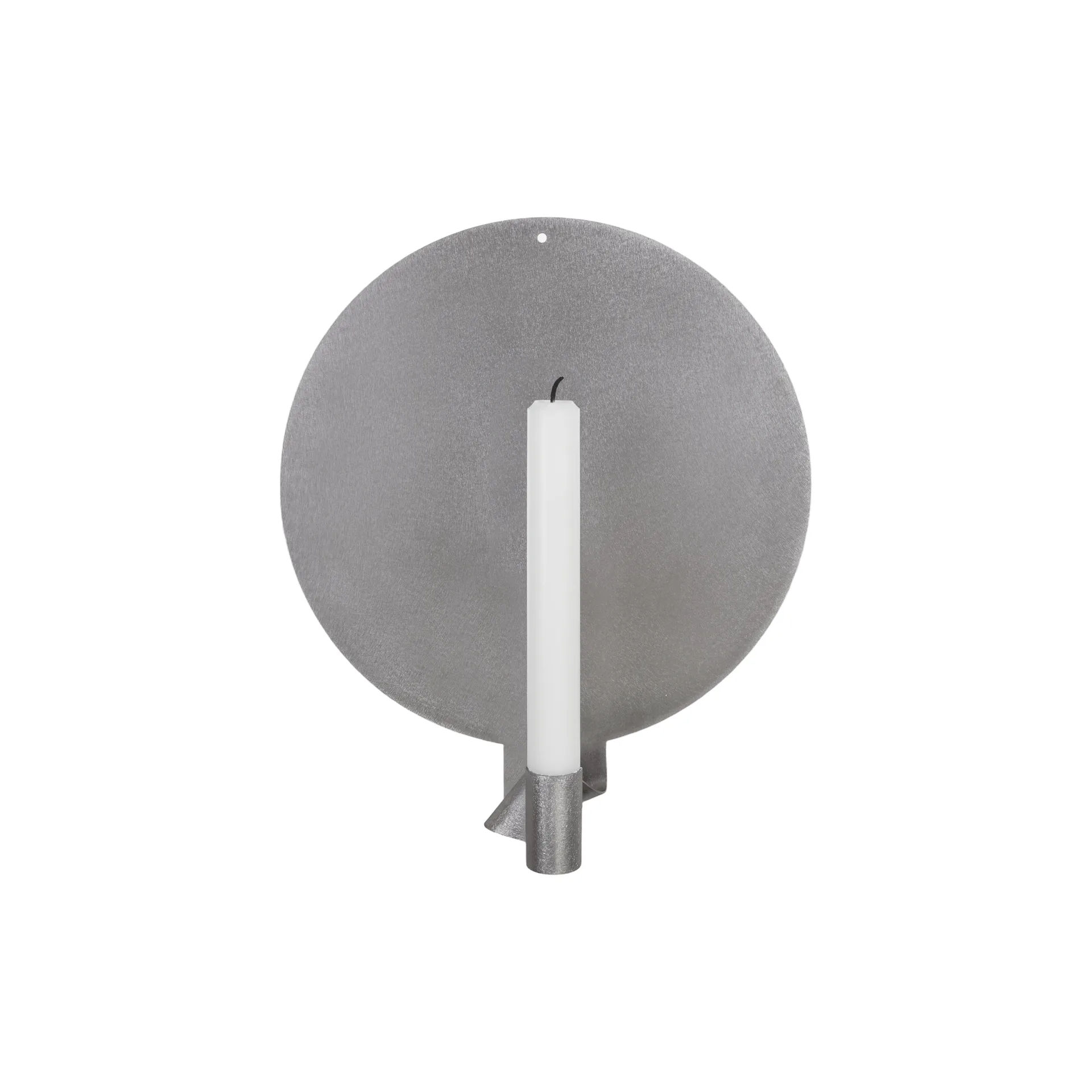Ornament Wandkerzenhalter, Edelstahl, round, 28,2 cm FRAMA