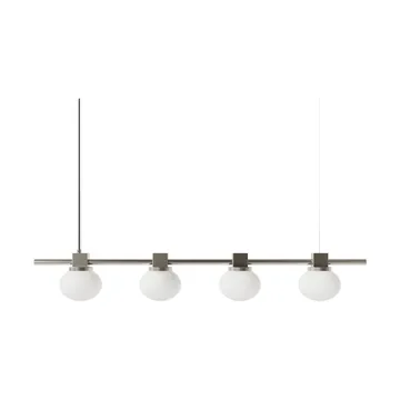 Ovoid Pendant Light Quadruple Pendelleuchte - Edelstahl, Opalglas - FRAMA