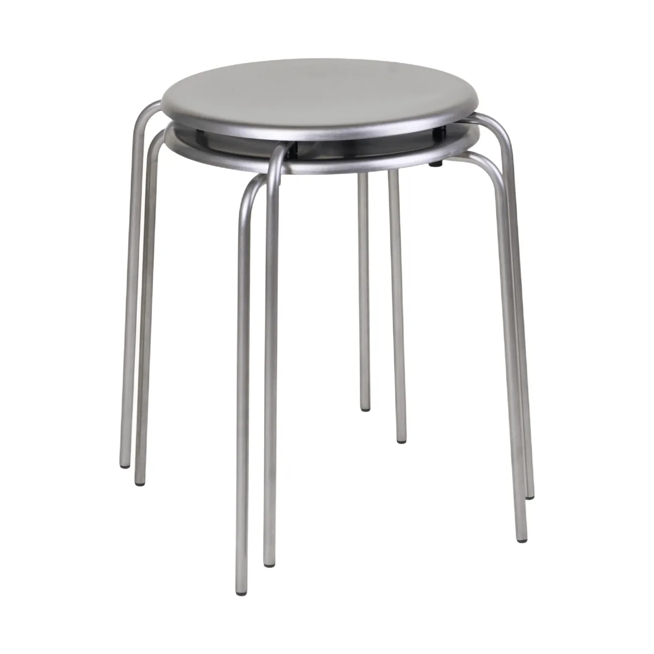 Petit Rond runder Hocker, Edelstahl FRAMA
