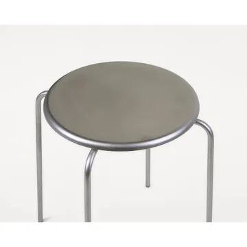 Petit Rond runder Hocker - Edelstahl - FRAMA