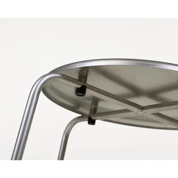 Petit Rond runder Hocker - Edelstahl - FRAMA
