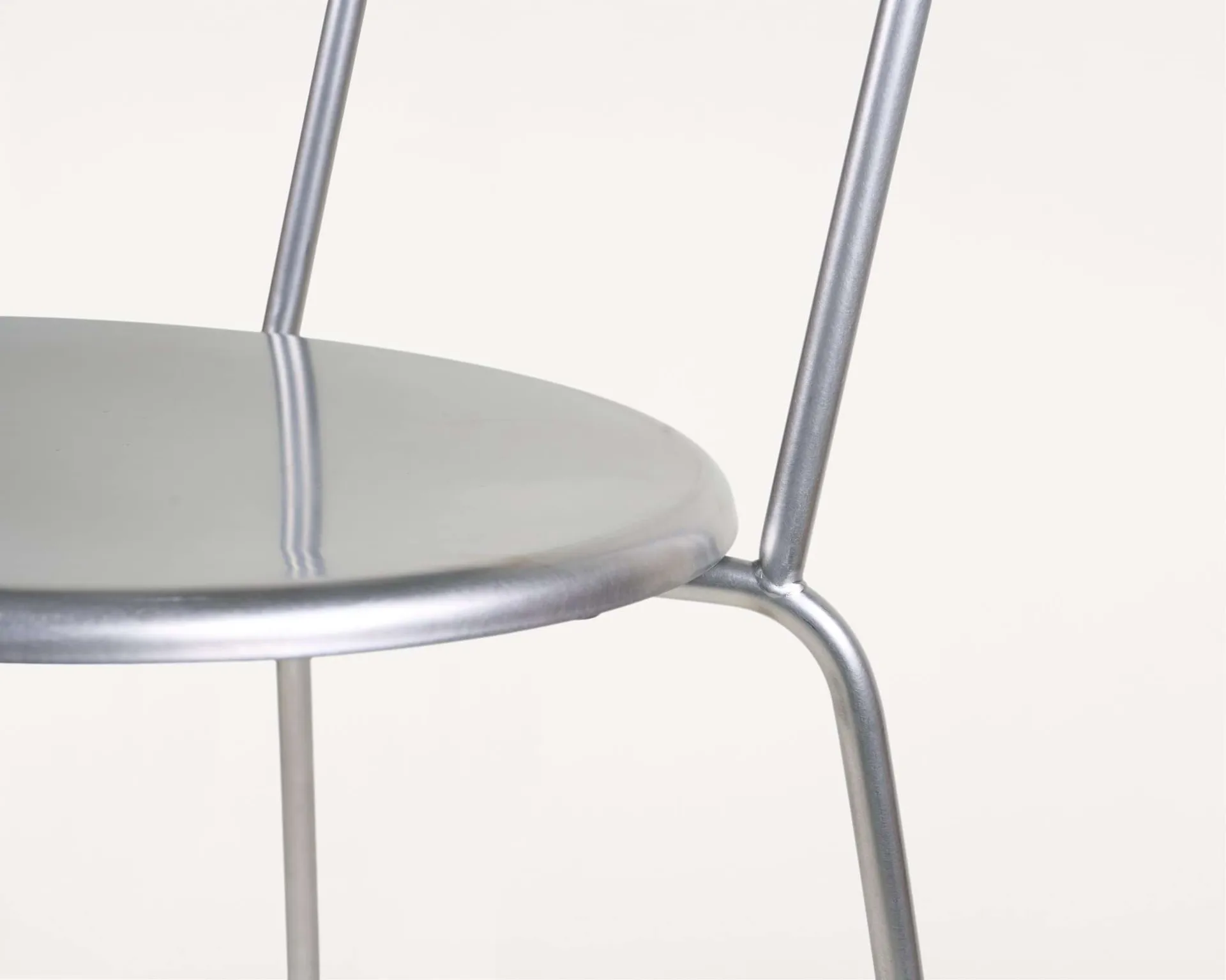 Petit Rond Stuhl, Edelstahl FRAMA
