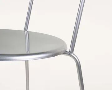 Petit Rond Stuhl - Edelstahl - FRAMA