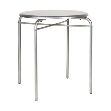 Petit Rond Tisch - Edelstahl, Ø65x73 cm - FRAMA
