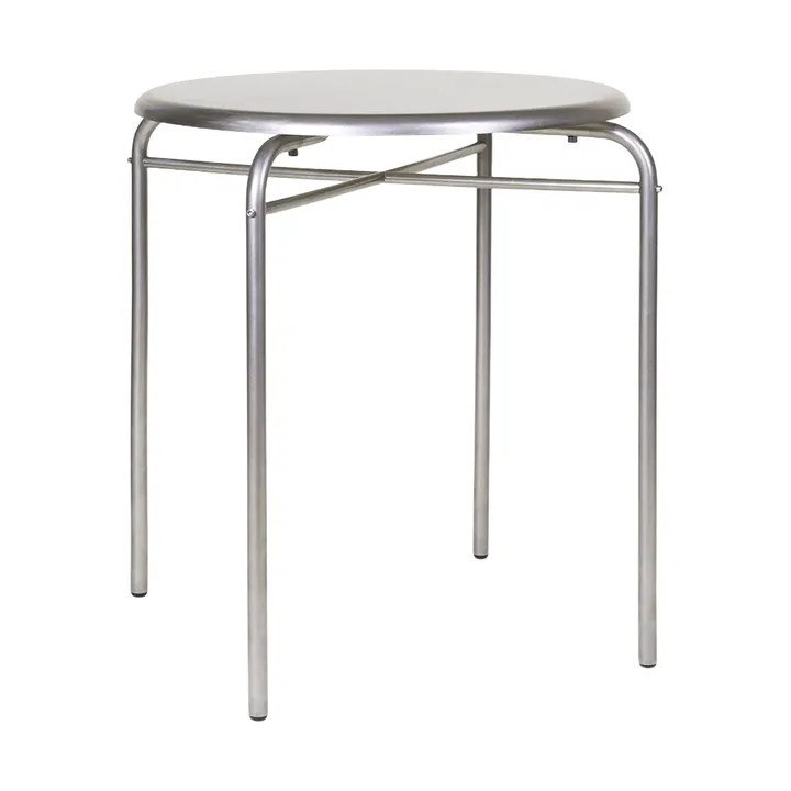 Petit Rond Tisch - Edelstahl, Ø65x73 cm - FRAMA