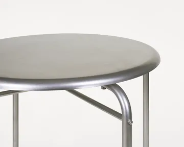 Petit Rond Tisch - Edelstahl, Ø65x73 cm - FRAMA