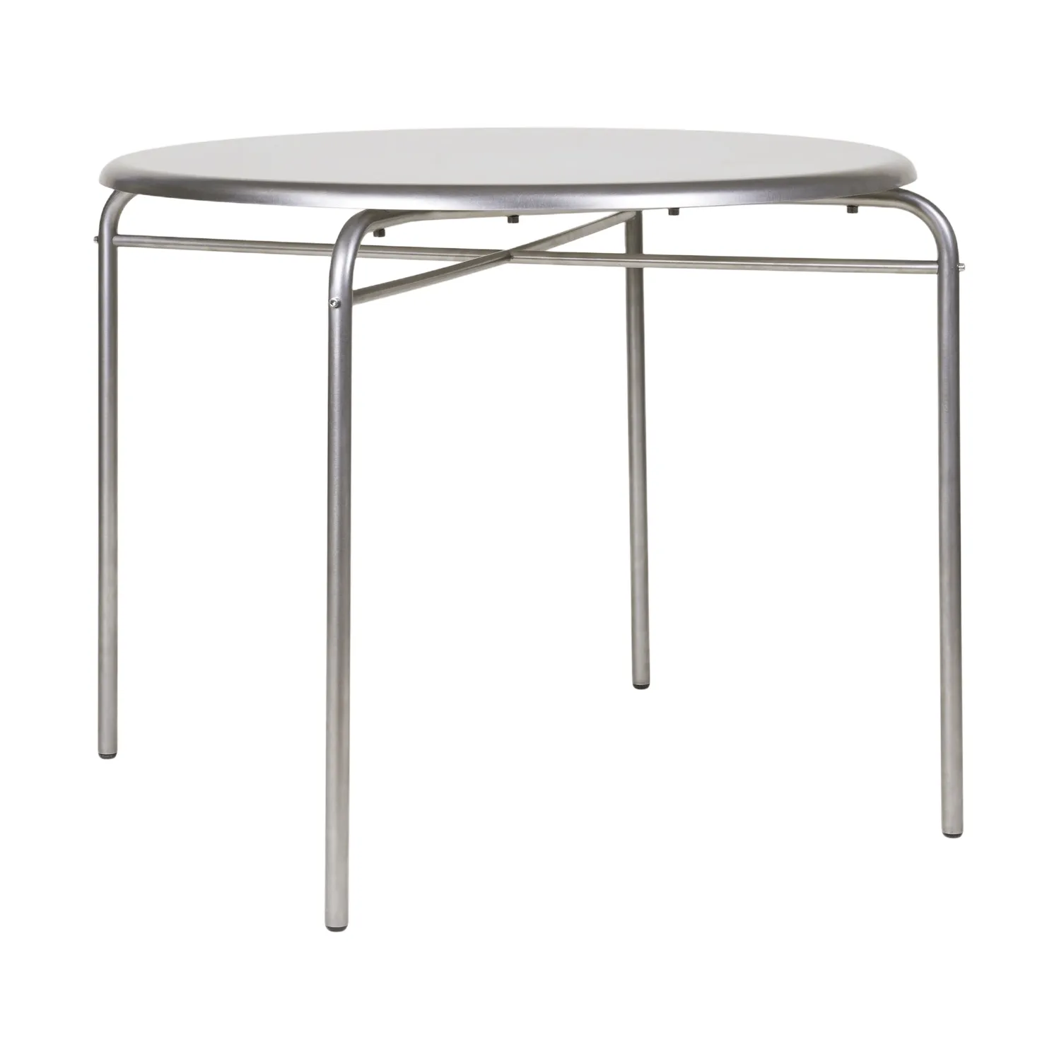 Petit Rond Tisch, Edelstahl, Ø90x73 cm FRAMA