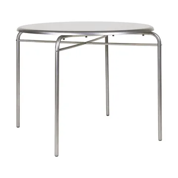 Petit Rond Tisch - Edelstahl, Ø90x73 cm - FRAMA