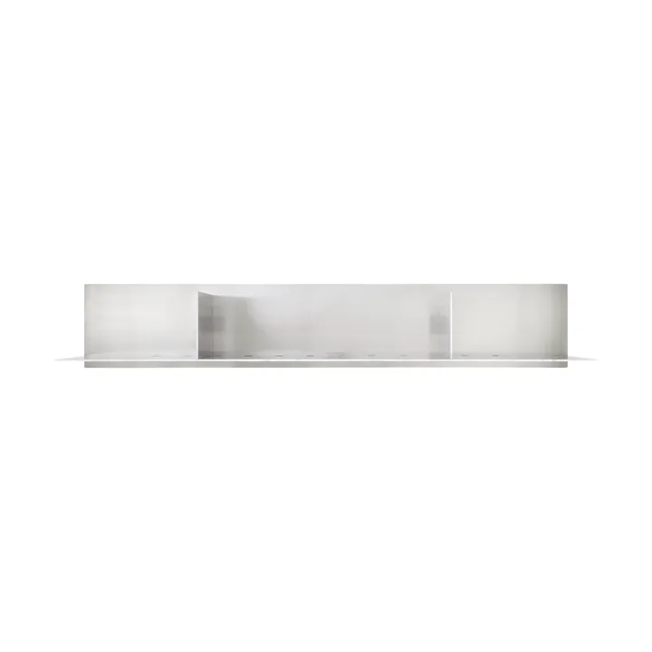 Rivet Shelf Wandregal - Aluminium, large, 119x20,6x22,5 cm - FRAMA