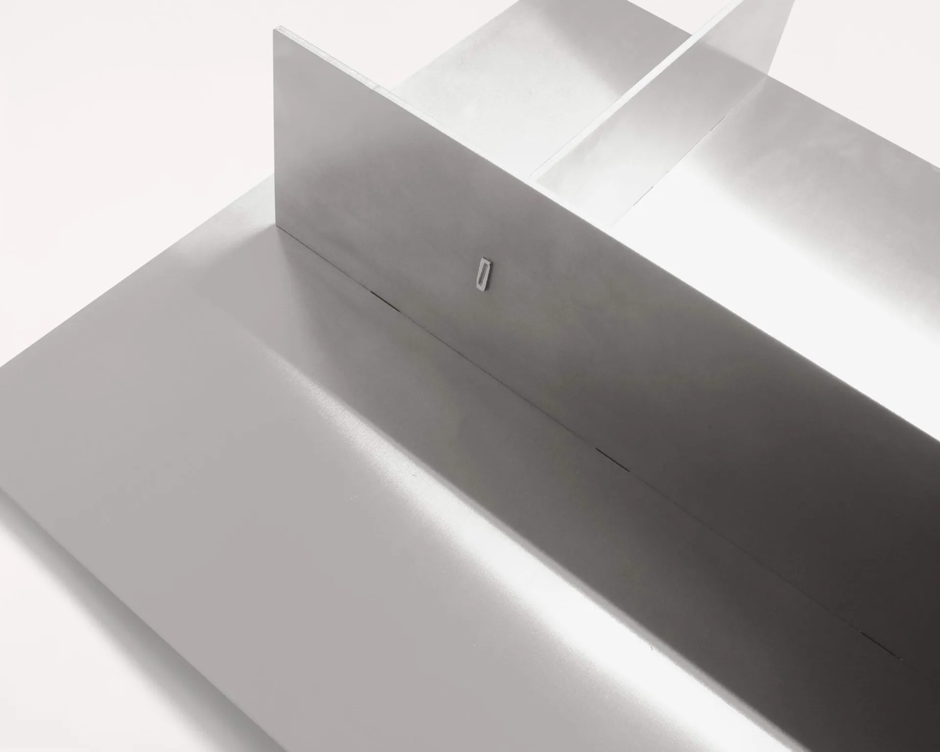 Rivet Typecase Wandregal, Aluminium, 44,6x44,6x16,1 cm FRAMA