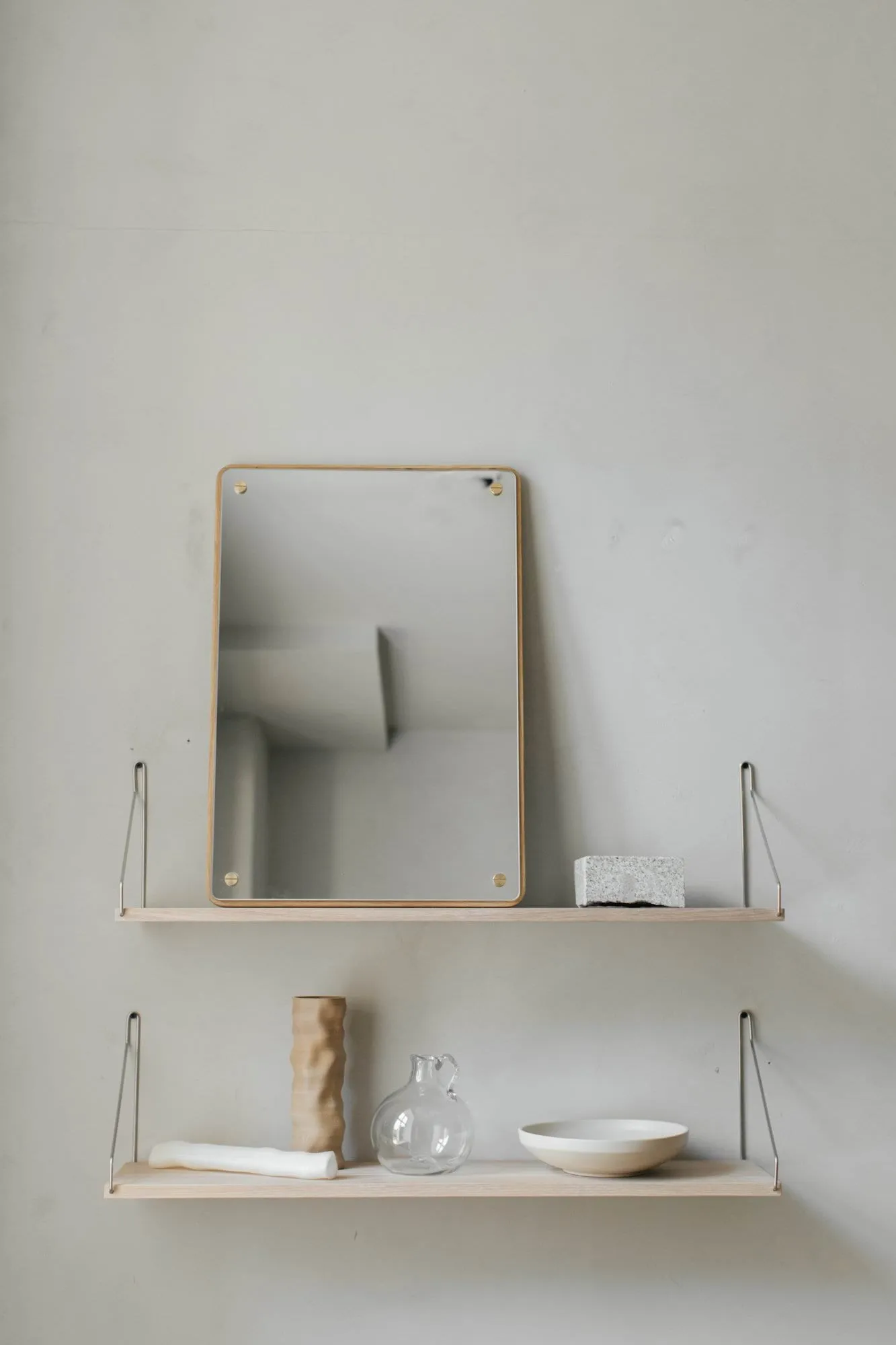 RM-1 Rectangular Spiegel, Eiche, small, 58x40 cm FRAMA
