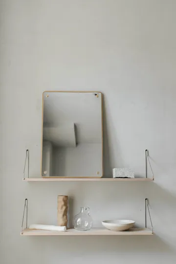 RM-1 Rectangular Spiegel - Eiche, small, 58x40 cm - FRAMA