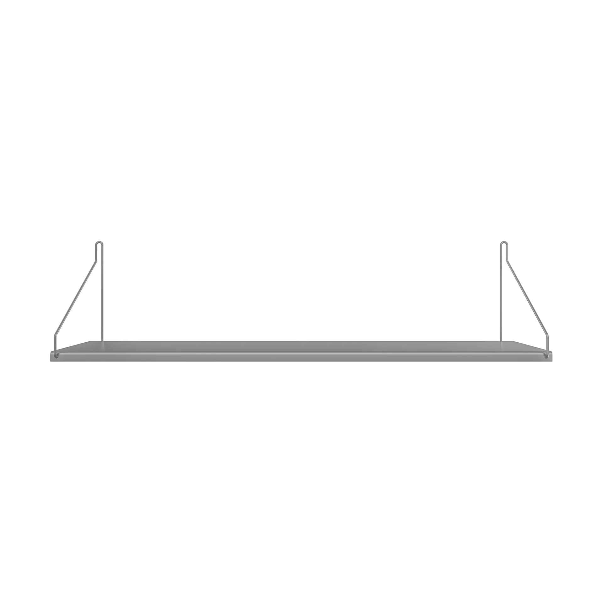 Single Shelf Wandregal, Edelstahl, 80x20 cm FRAMA