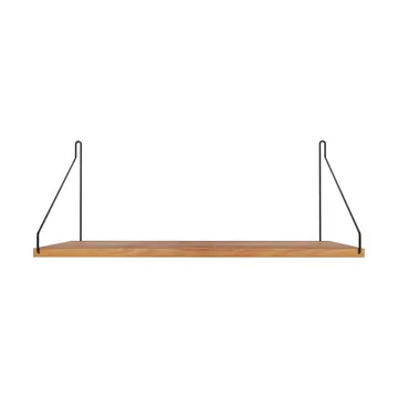 Single Shelf Wandregal - Eiche-Schwarz, 40x27 cm - FRAMA