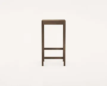 Stool 01 Barhocker - Dunkelbraune Birke, 76 cm - FRAMA