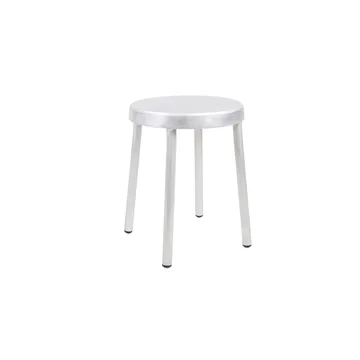 Tasca runder Hocker - Aluminium, H: 46 cm - FRAMA