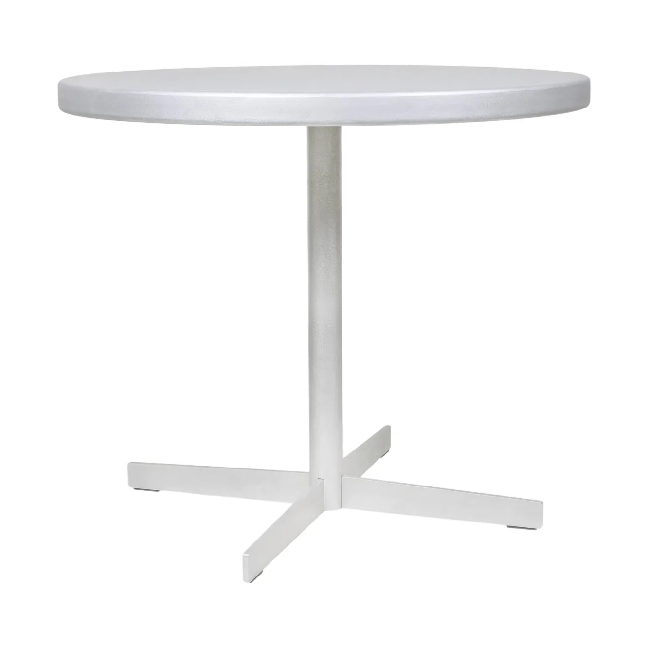 Tasca Table Esstisch, Aluminium, large, Ø87,5x75,5 cm FRAMA