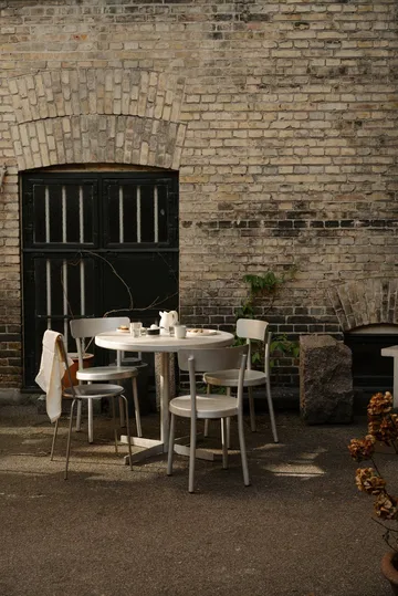 Tasca Table Esstisch - Aluminium, large, Ø87,5x75,5 cm - FRAMA