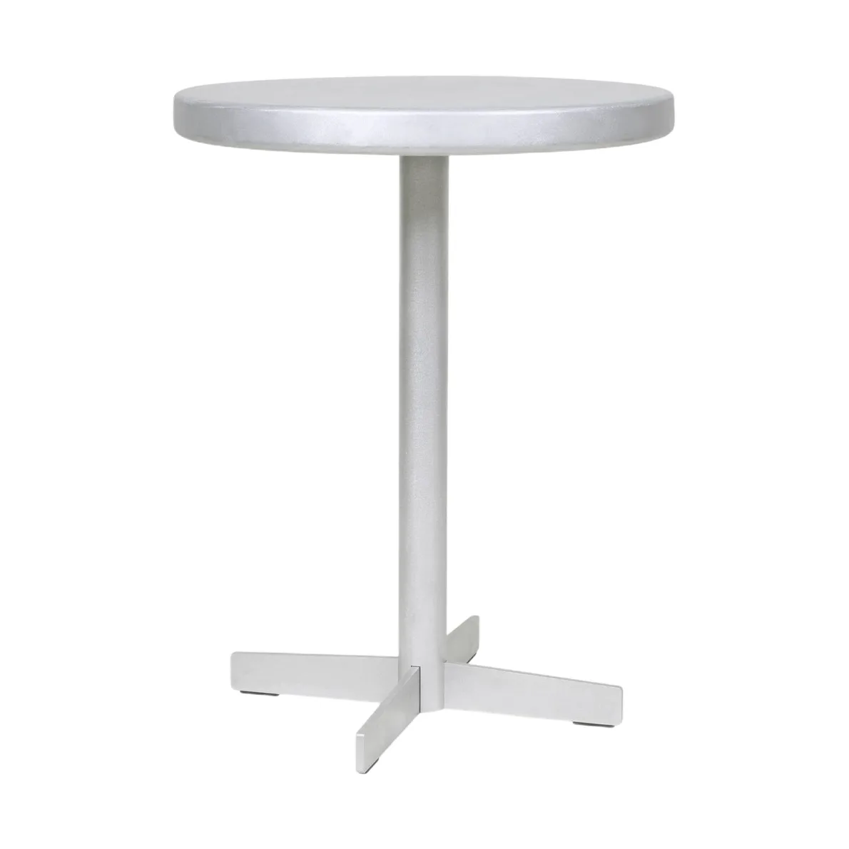 Tasca Table Esstisch, Aluminium, small, Ø58x75,5 cm FRAMA