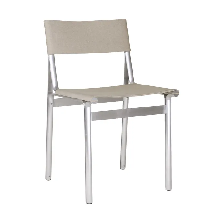 Union Stuhl - Aluminium-Sandstone Linen - FRAMA