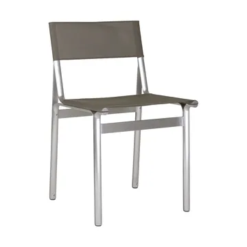 Union Stuhl - Aluminium-Taupe Mesh - FRAMA