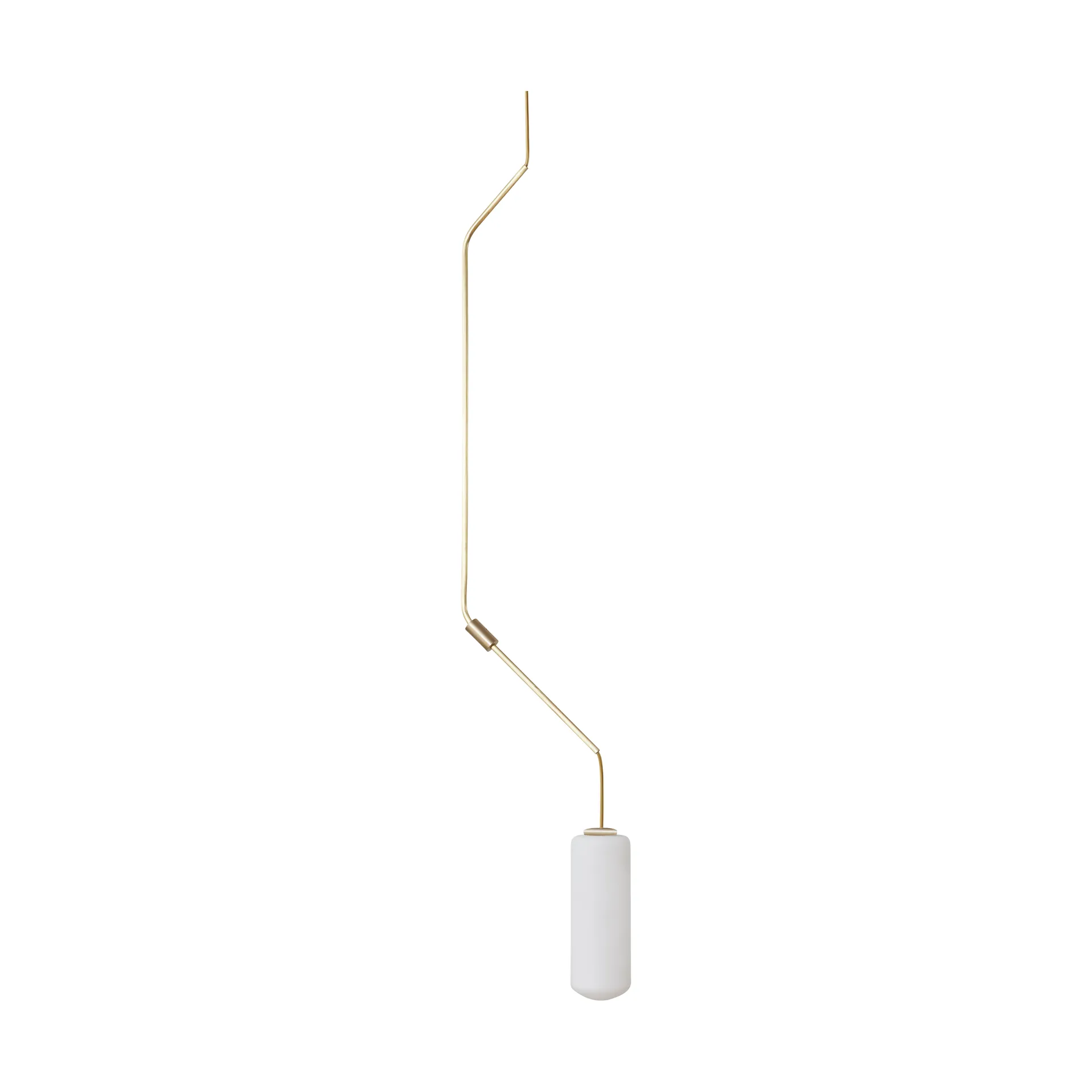 Ventus Pendant Pendelleuchte, Messing, Form 01 FRAMA