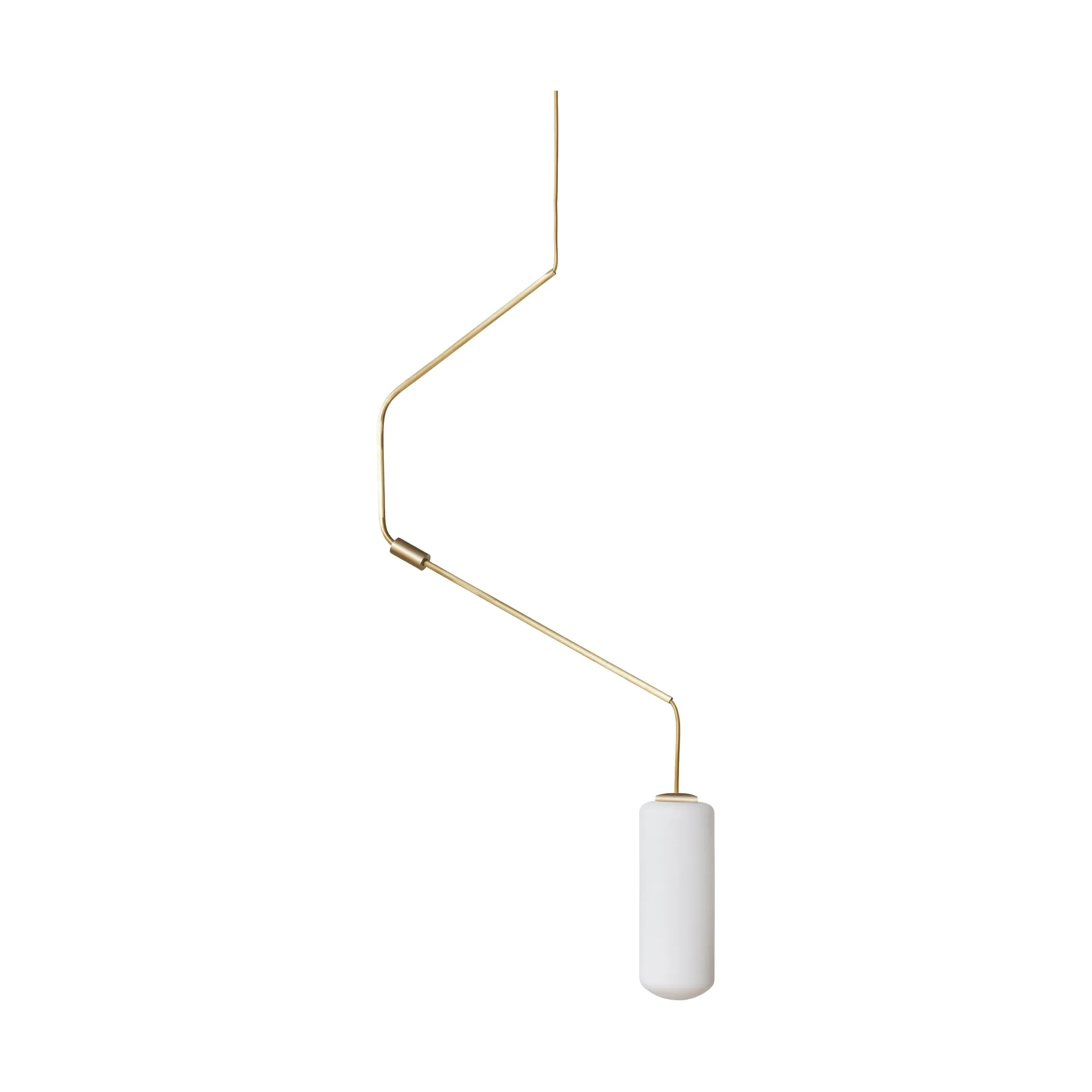 Ventus Pendant Pendelleuchte, Messing, Form 02 FRAMA