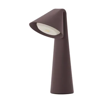Ami Tischleuchte tragbar - Chocolate Clay, 31,6 cm - Frandsen