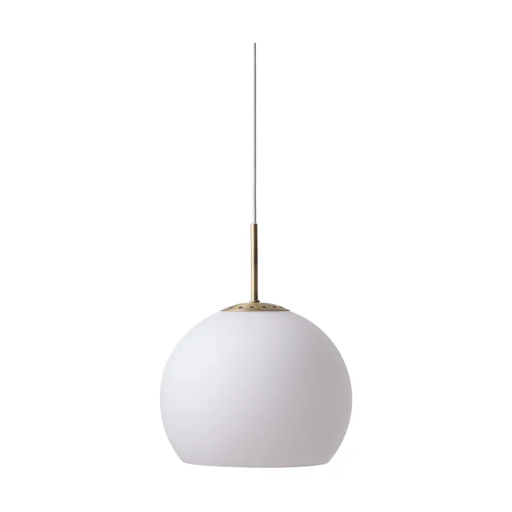 Ball Glas Pendelleuchte Ø25 cm - Opal White - Frandsen