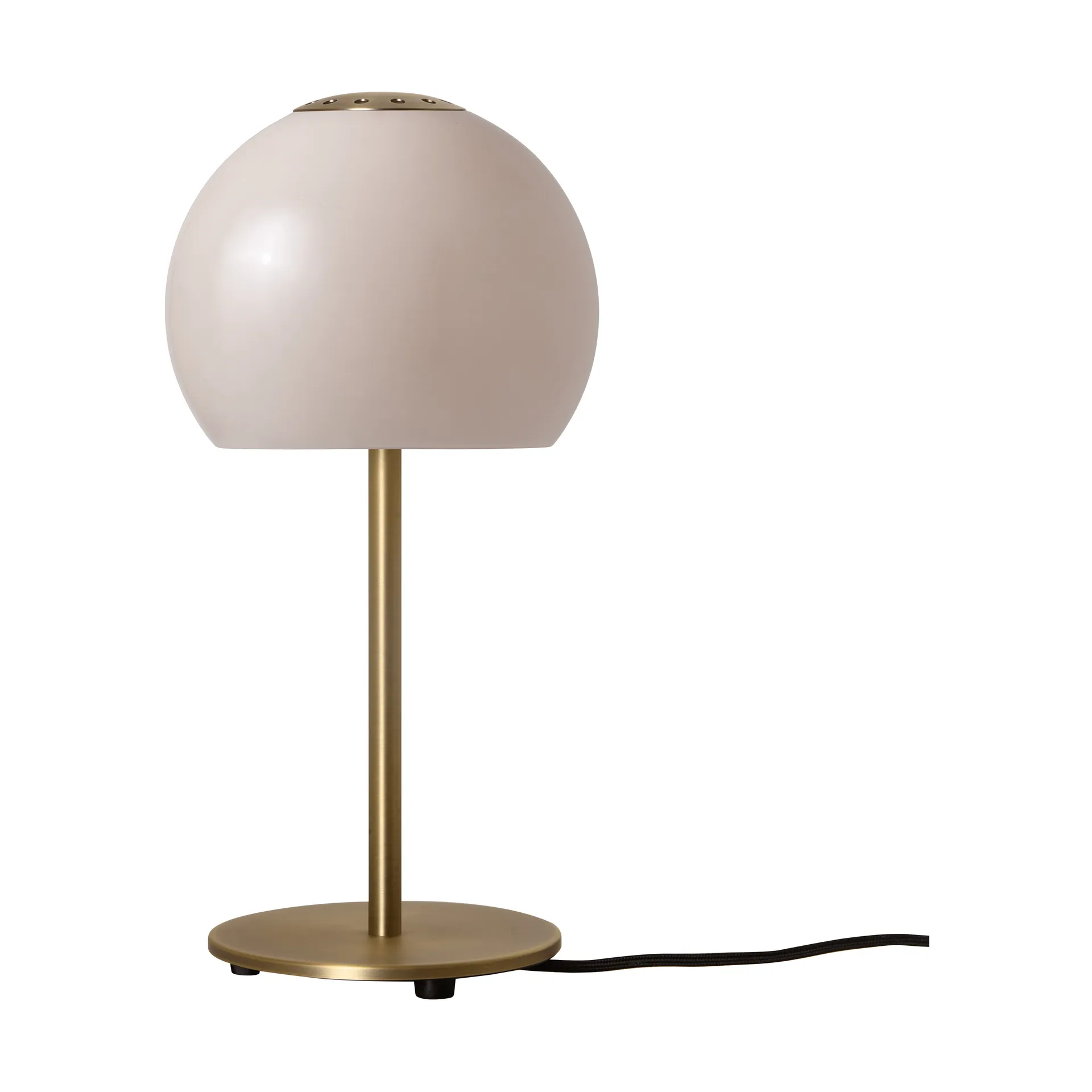Ball glass Tischlampe, Sand Grey, Ø18 cm Frandsen