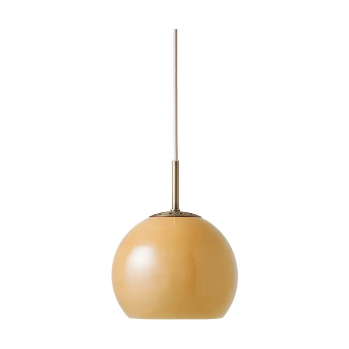 Ball Pendel - Amber, Ø18 cm - Frandsen