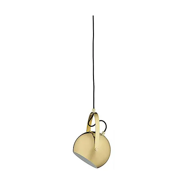 Ball Pendelleuchte mit Griff Ø18 cm - Messing - Frandsen