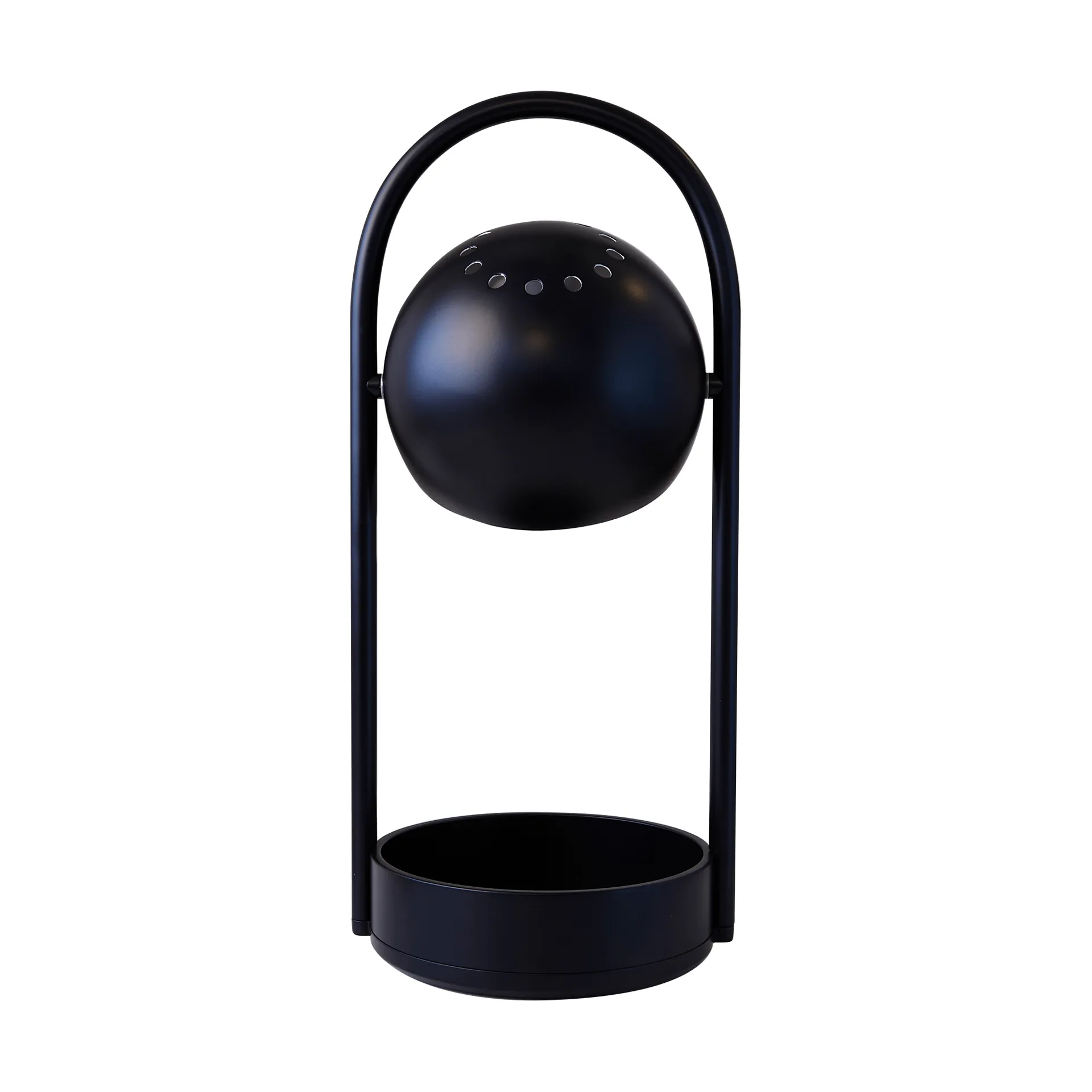 Ball tragbare Tischlampe, Black, 32 cm Frandsen