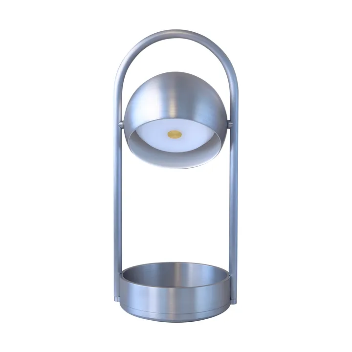 Ball tragbare Tischlampe - Brushed Aluminium, 32 cm - Frandsen