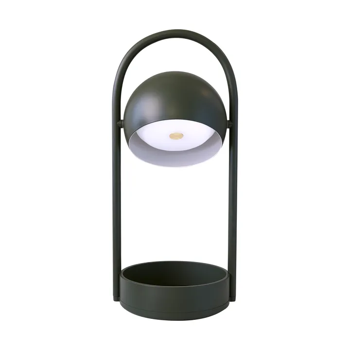 Ball tragbare Tischlampe - Olive Green, 32 cm - Frandsen