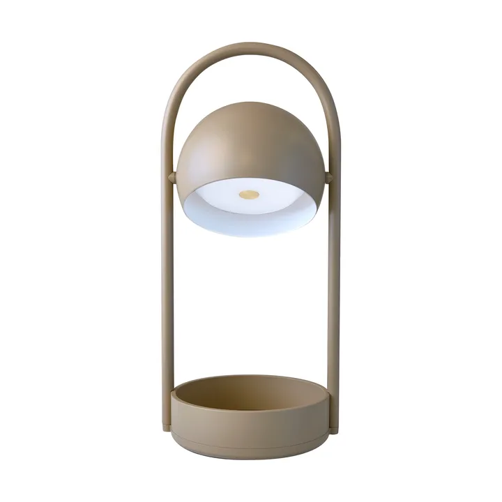 Ball tragbare Tischlampe - Sand Grey, 32 cm - Frandsen